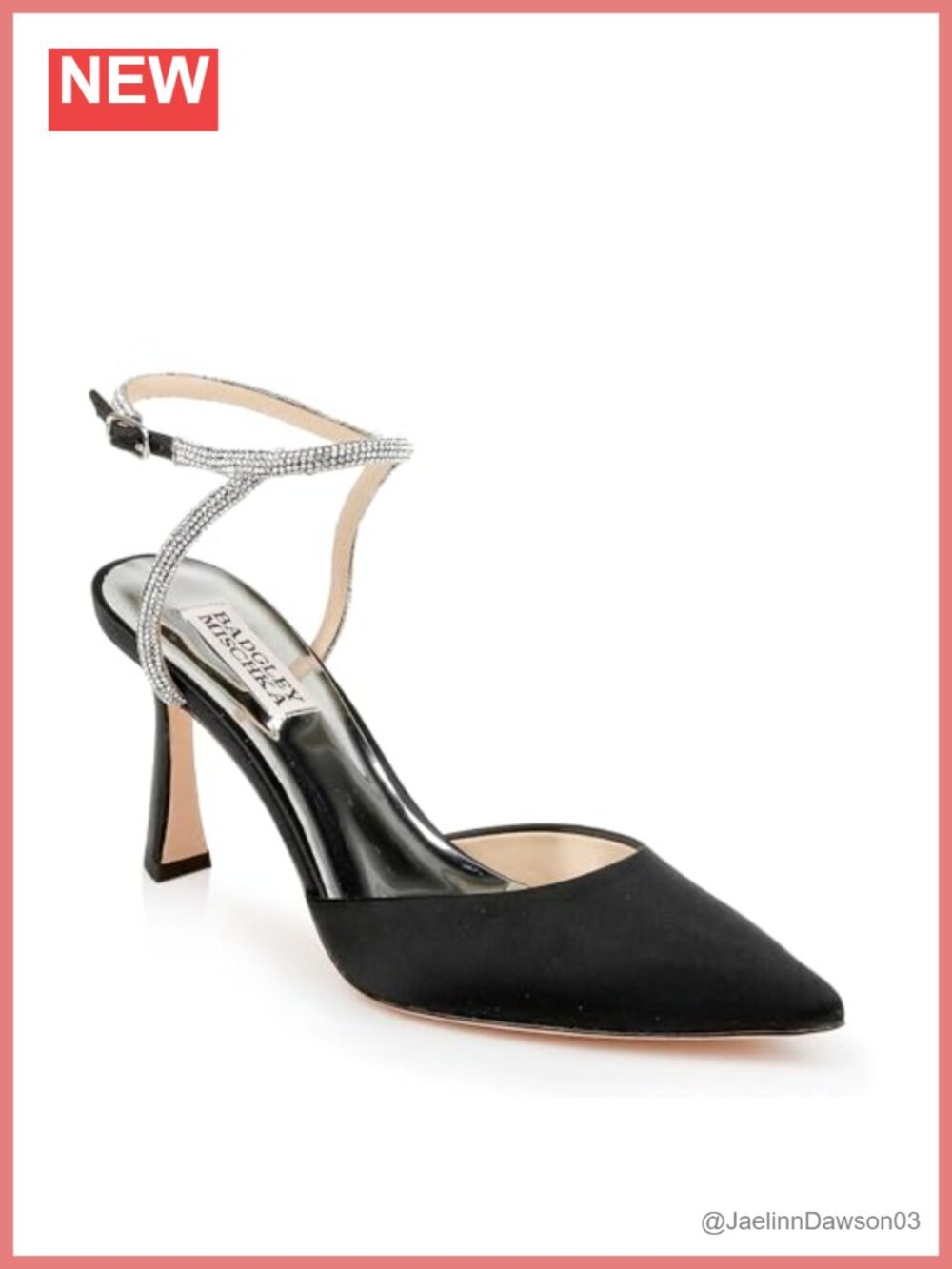 Satin Stiletto Heeled Pumps Formal Evening Shoes Buckle Closure